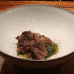 IZA - 牛肉のボリート サルサベルデ添え