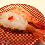 魚べい - 特大海老食べ比べ（270円）