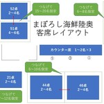 Maboroshikaisemmutsu - 全席個室と半個室！7名様以上ご予約で、完全個室をご用意いたします。お問い合わせください