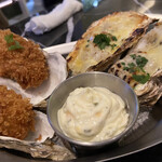 Oyster&Grillbar #lemon - カキフライ＆グラタン