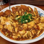 中華料理 温品飯店 - 麻婆カツ丼