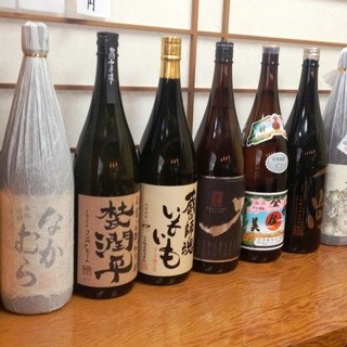 We have a variety of carefully selected authentic shochu! You can also enjoy premium shochu.