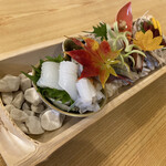 かもめ食堂 - 刺し身の盛合せ