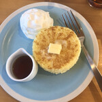 Hawaian Kafe Mahou No Pankeki - セットのパンケーキ