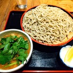 Soba Kisai Matsunoya - パクチー肉つけ麺