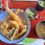 箱根湖畔ゴルフコース　レストラン - 天丼