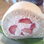 水庵 - 苺もお家の畑で甘くて瑞々しい香気に溜息が