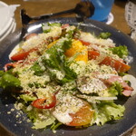 Taste of Okinawa - ジョールベーコンの温玉サラダ
