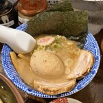 自家製麺つけ麺 紅葉 - スープ