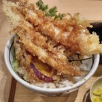 築地食堂 源ちゃん - 天丼への寄り写真