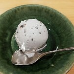 てんぷら 下村 - 黒豆アイス