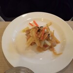 ビストロヒマワリ - メイン　豚のロースステーキ