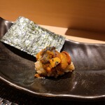 名駅 鮨 Sublime - ウニの巻物