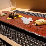 名駅 鮨 Sublime - 前菜