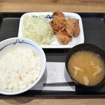 Matsuya - 本格唐揚定食･4個（630円）