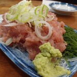 魚三酒場 - ねぎとろ@350円