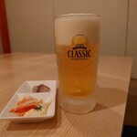 かみ磯 - ビールはクラシック