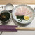嶋鮨 - 料理写真:クエのお刺身。肉厚な身は甘く、何もつけなくても美味しくいただけます。もちろん味変をしても、美味しさに変わりはありません