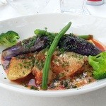 Dog Dept Garden Karuizawa Ten - 私のオーダー　鶏モモ肉のトマト煮込み　セットで１８００円