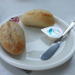 Dog Dept Garden Karuizawa Ten - セットのパン　珍しくマーガリンでした