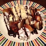 カフェドケティ - バナナチョコフレンチトースト