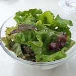 Dog Dept Garden Karuizawa Ten - セットのサラダ　彩りが寂しい