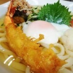 四ツ木製麺所 - 海老天など