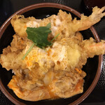 丸亀製麺 - 海老天とじ丼　並　580円