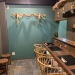 蕎麦前 中手 とうは - 内観　　