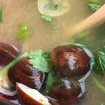 鳴子ホテル - しじみ汁が嬉しいですねー。