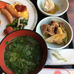 鳴子ホテル - 牛肉すき焼き煮。