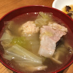 鳴子ホテル - ちゃんこ鍋。