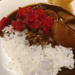 鳴子ホテル - ゆきむすびという希少米。海老カレーにしました。