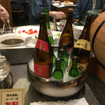 鳴子ホテル - 一の蔵、無監査が美味しかったです。今回はあみだけを食べながら日本酒けっこう飲んじゃった！