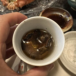 ぎをん 津崎 - ひれ酒