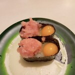 回転寿司すノ家 - うずら鉄火