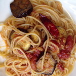 アンジェロ - 気分を変えてナスとトマトのスパゲッティ