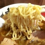 竹本商店 in EZO - 太縮れ麺