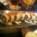 アボガドロールいくら乗せ