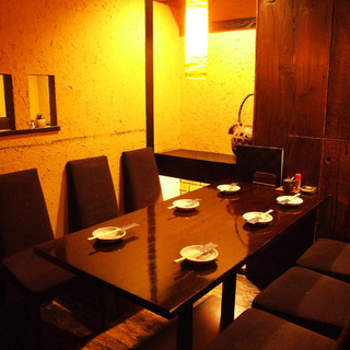 少人数宴会に最適な完全個室