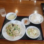 武夷山 - 野菜炒め定食