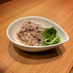 ラーメンWalkerキッチン - おじや用玄米ご飯
