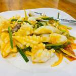 ครัวเจ๊ตุ้ม - 烏賊の塩卵炒め♪