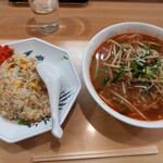 Tatsukichi - 台湾ラーメン+五目炒飯