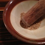 居酒屋さのや - とんかつ用すり胡麻