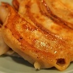 中華園 - 焼き餃子アップ