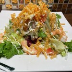 寿司と山形蕎麦 海風季 - 海老のぷりぷりサラダ