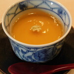 Sushi Iwao - ぎんなんの茶碗蒸し(お椀)
