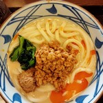 丸亀製麺 アーバス東千田ショッピングモール店 - 旨辛坦々うどん（並）