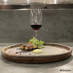 カーサ・デル・チーボ - Cos Cerasuolo di Vittoria Classicoと真鯖とインカのめざめの焼テリーナ